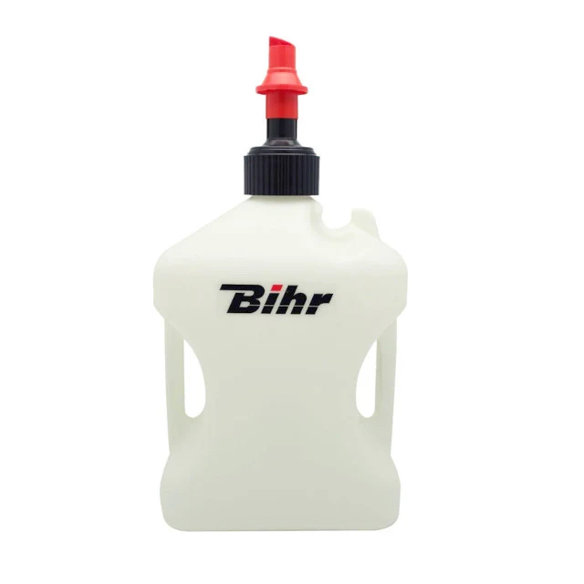 Bidón para gasolina llenado rápido 10 litros Bihr - blanco