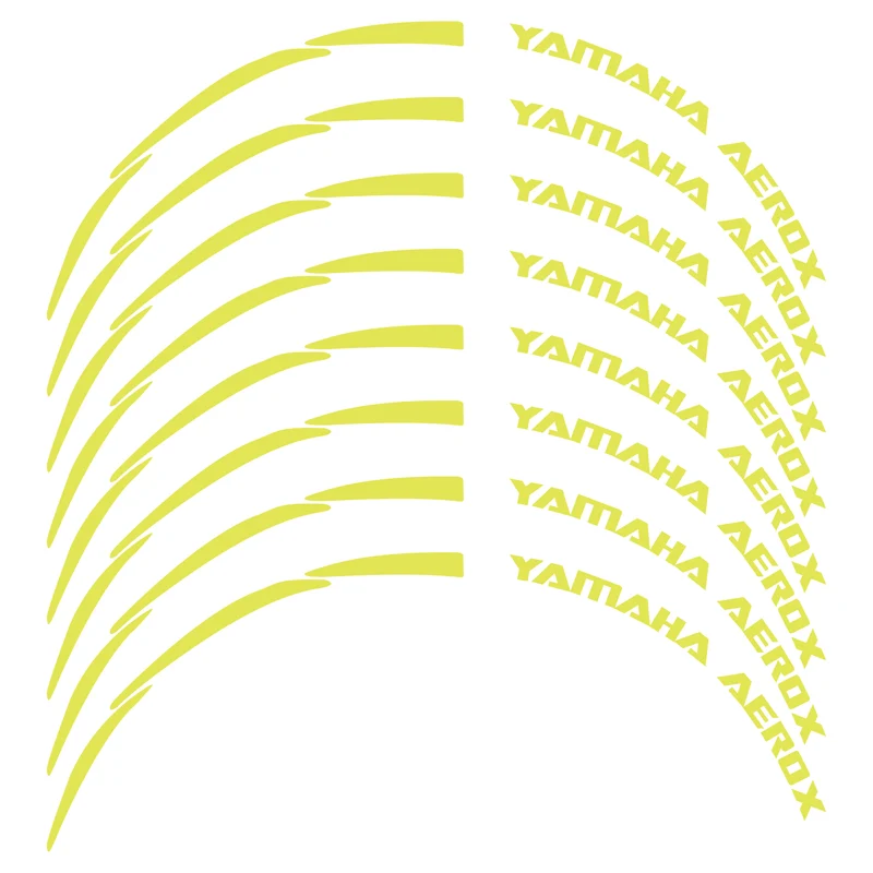 Pegatina llantas Yamaha Aerox