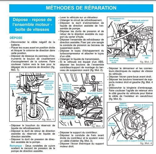 manuel de réparation Chrysler Voyager 2 1996