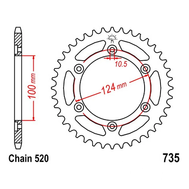 Kit de transmisión Ducati Monster 900 94-98 15x37 520VX3/98 DID