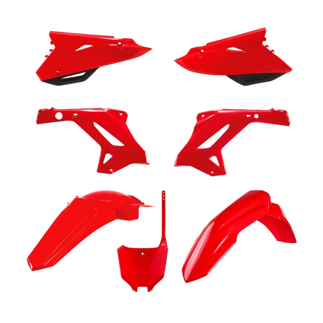 Kit de plásticos restyling Honda CR 125R 00-01 Polisport - rojo