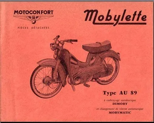 Manuels d'atelier Motobécane Mobylette