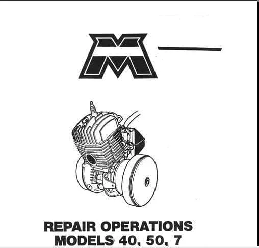 Manuels d'atelier Motobécane Mobylette