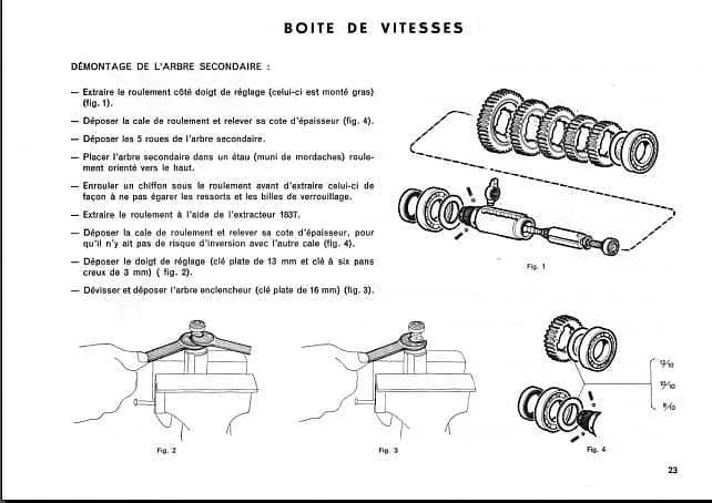 Manuels d'atelier Motobécane D55 et D55 TT