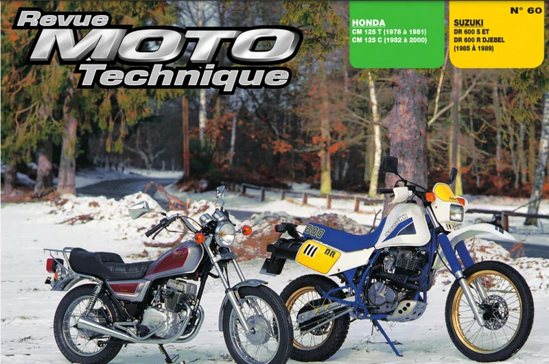 Manuel d'atelier Suzuki DR 600