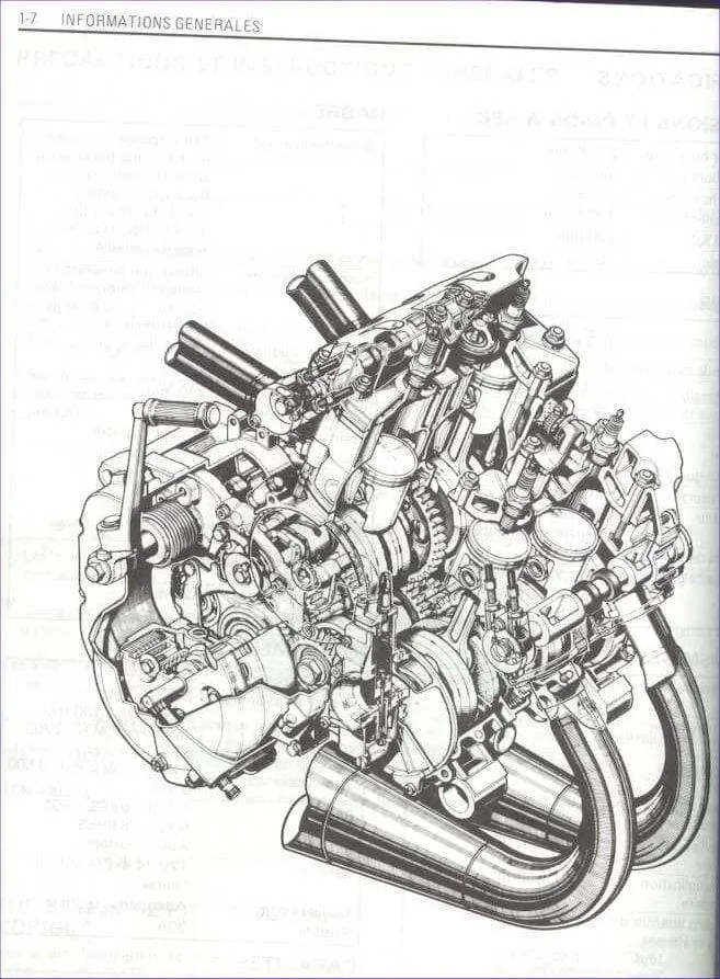 Manuel d'atelier Suzuki 500 RG en Français