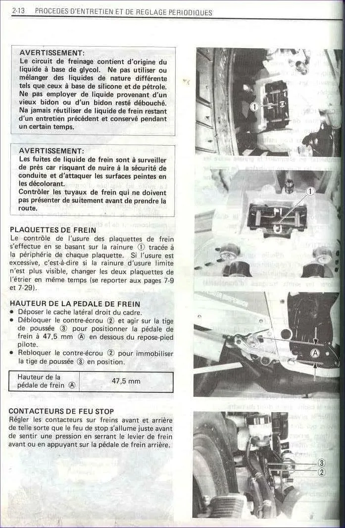 Manuel d'atelier Suzuki 500 RG en Français