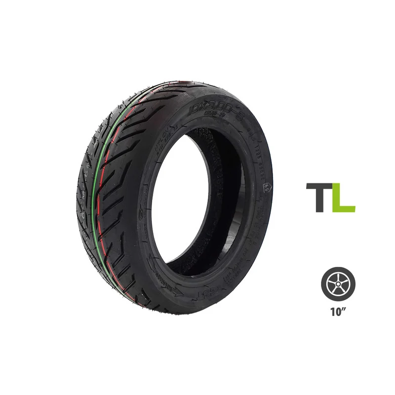 Pneu 10x3.00-6 CST tubeless avec gel anti crevaison Dualtron Victor Nami Klima