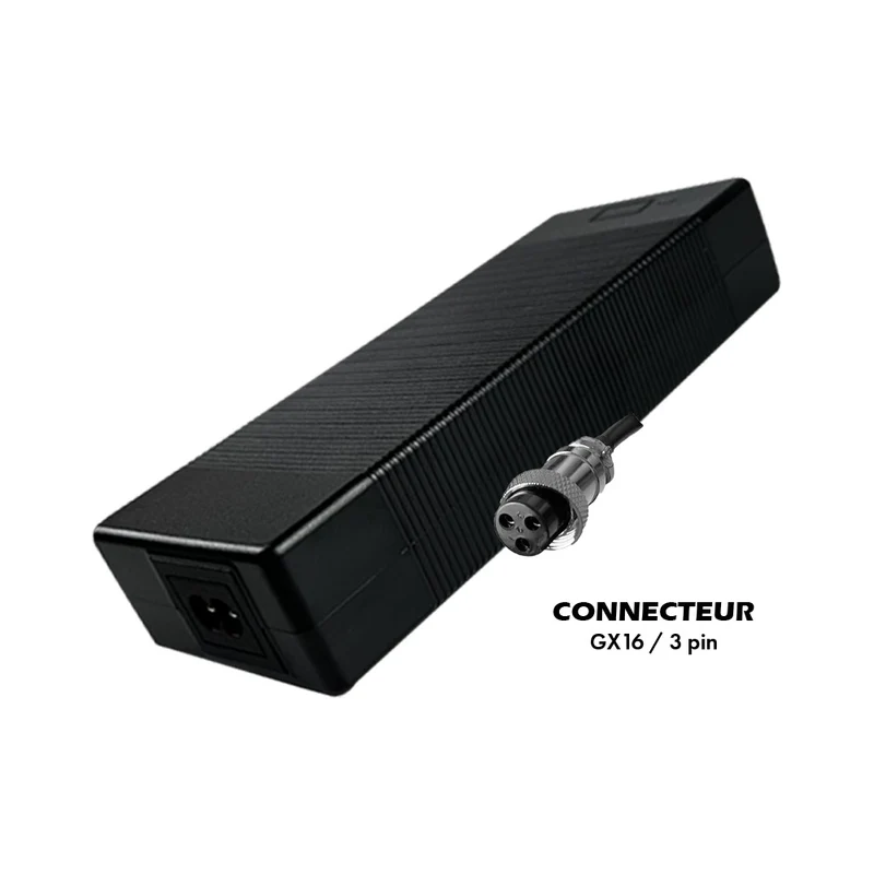 Pack Chargeur 60V ➡️ 67.2V / 2A (connecteur LP16-3)