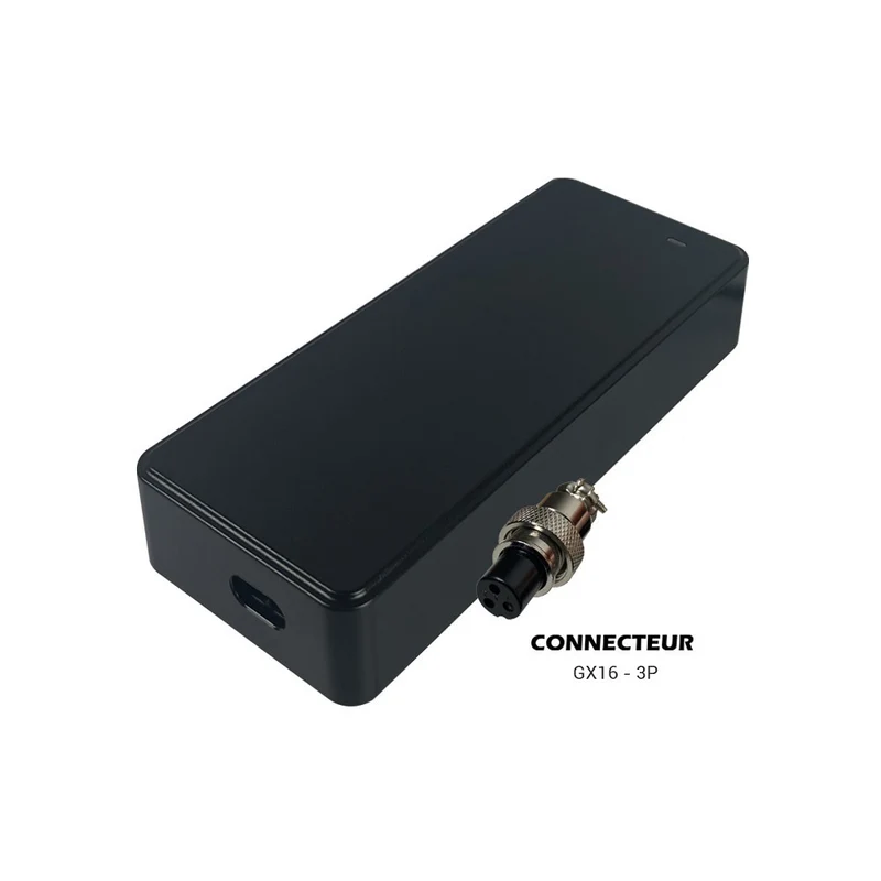 Chargeur 52V ➡️ 58.8V / 2A (connecteur GX16-3p)