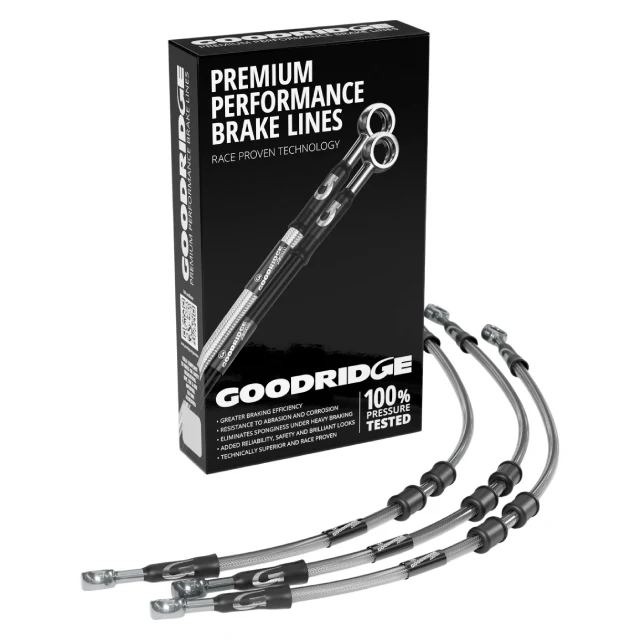 Kit latiguillos de freno Yamaha T-Max 530 15-16 ABS Goodridge
