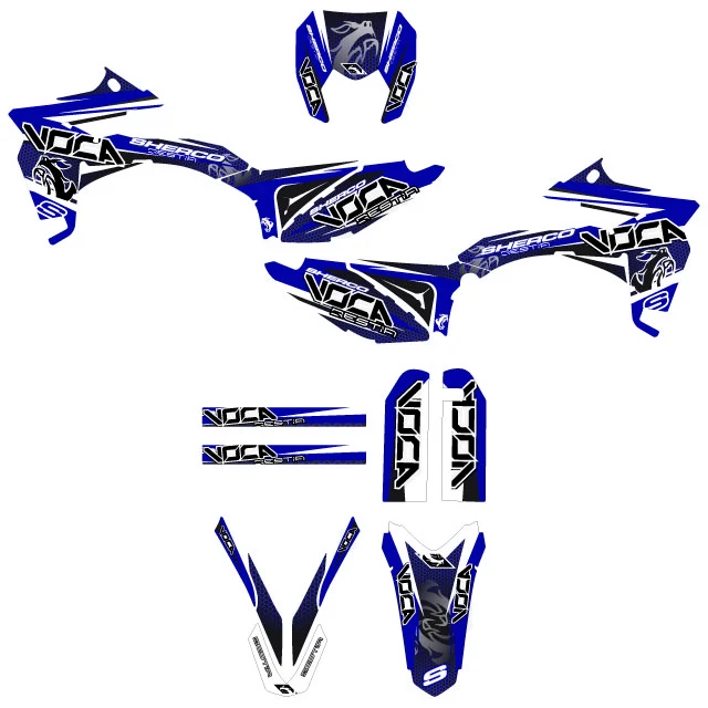 Kit de vinilos VOCA Bestia Sherco 50cc 19 pegatinas