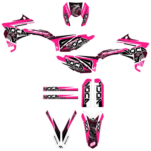 Kit de vinilos VOCA Bestia Sherco 50cc 19 pegatinas