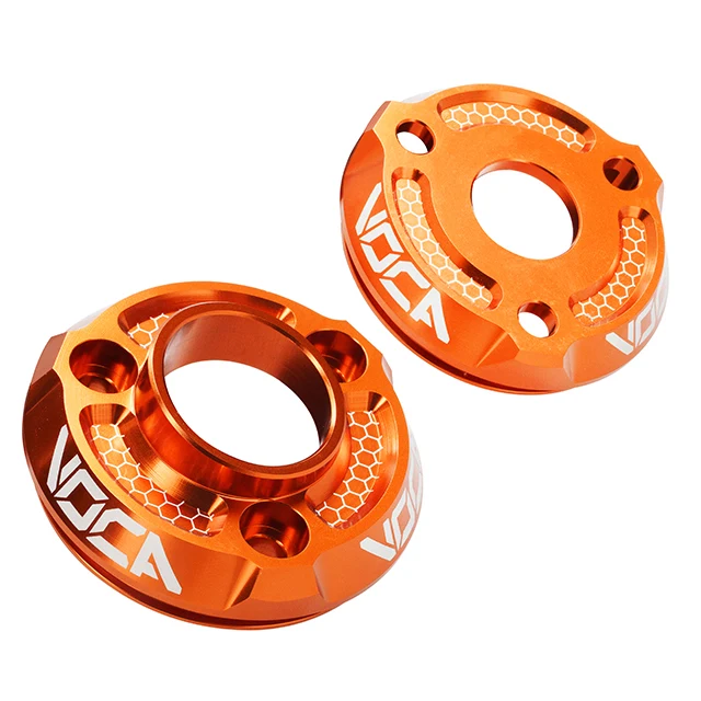 Kit de cazoletas silenciador VOCA CNC anodizado