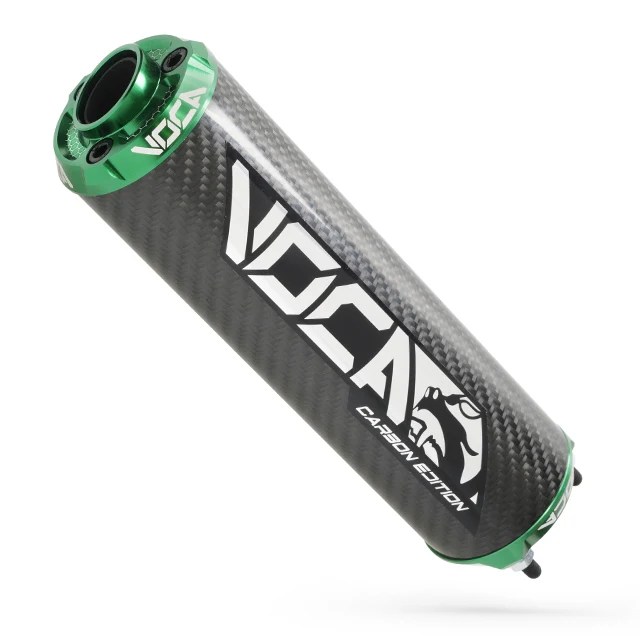 Silenciador VOCA Bestia Carbon CNC anodizado