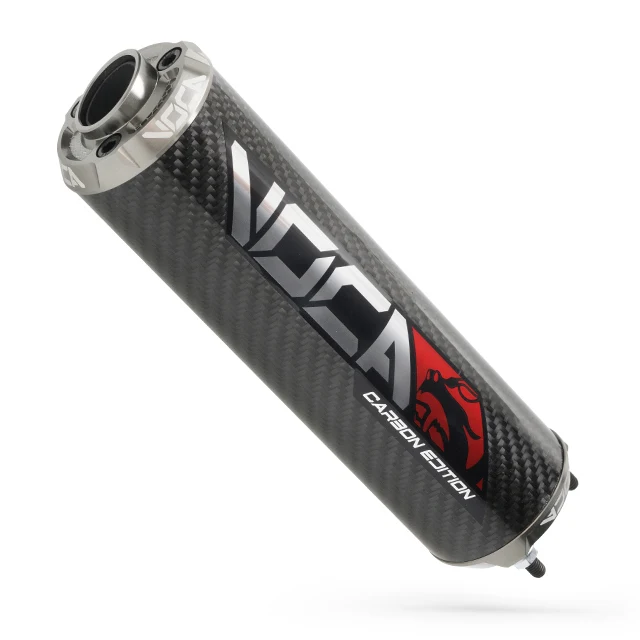 Silenciador VOCA Bestia Carbon CNC anodizado