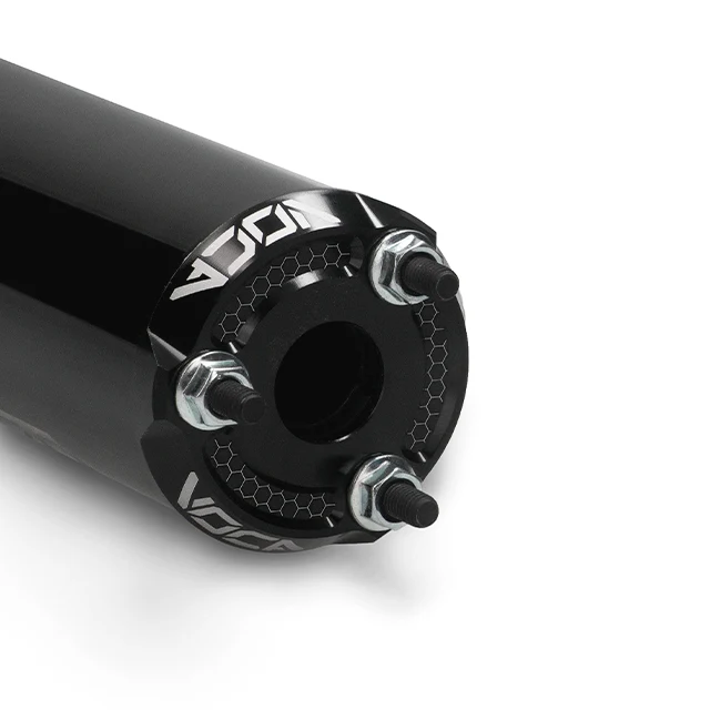 Silenciador VOCA aluminio CNC - cazoleta negra