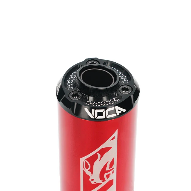 Silenciador VOCA aluminio CNC - cazoleta negra