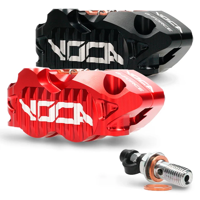 Pinza de freno VOCA G-Force pro 4 pistones Ø25 pastillas sinterizadas