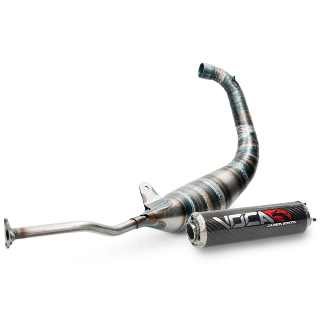 Escape VOCA Carbon Racing 80cc Yamaha TZR >2003 / Aprilia RS 99-04 - salida abajo