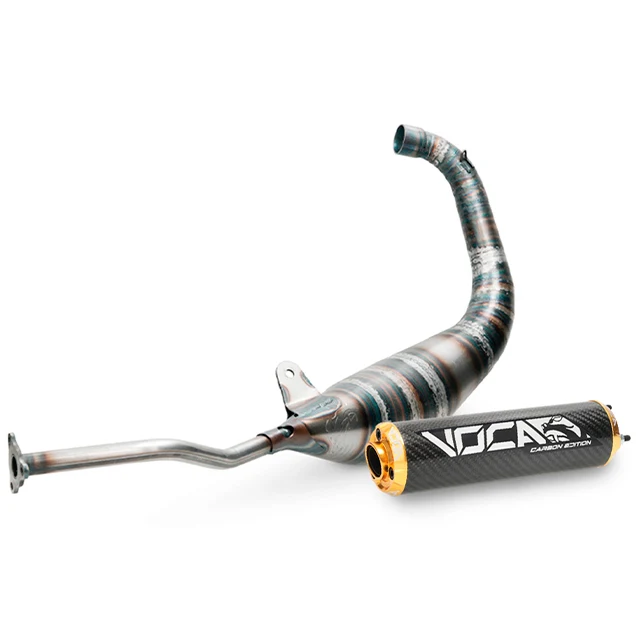 Escape VOCA Carbon Racing 80cc Yamaha TZR >2003 / Aprilia RS 99-04 - salida abajo