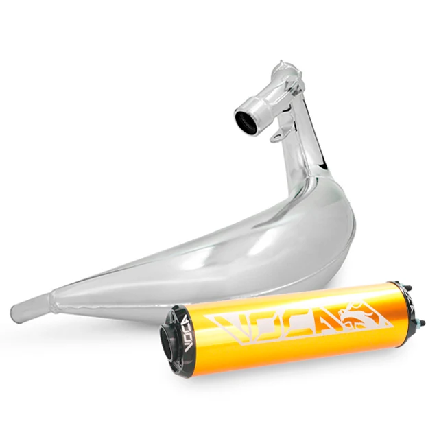 Escape Derbi Senda/DRD / Aprilia RX/SX VOCA Cross Chromed 50/70cc (CE)