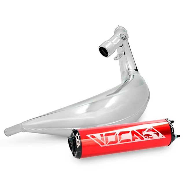Escape Derbi Senda/DRD / Aprilia RX/SX VOCA Cross Chromed 50/70cc (CE)