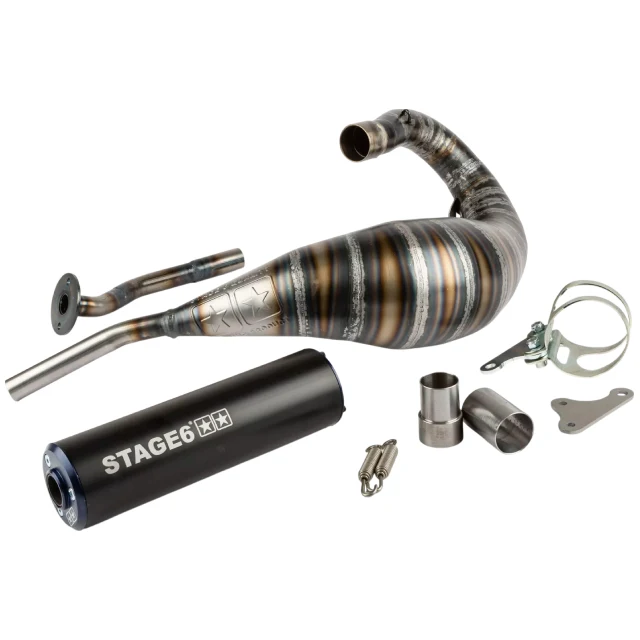 Escape Stage6 por arriba 80-90cc HM-Moto / Vent / Beta RR >12