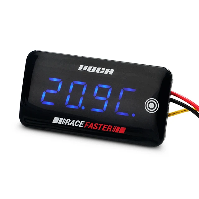 Marcador Temperatura y Voltaje Voca Racing RF Slim-Touch 0-120ºC / 8-18 V