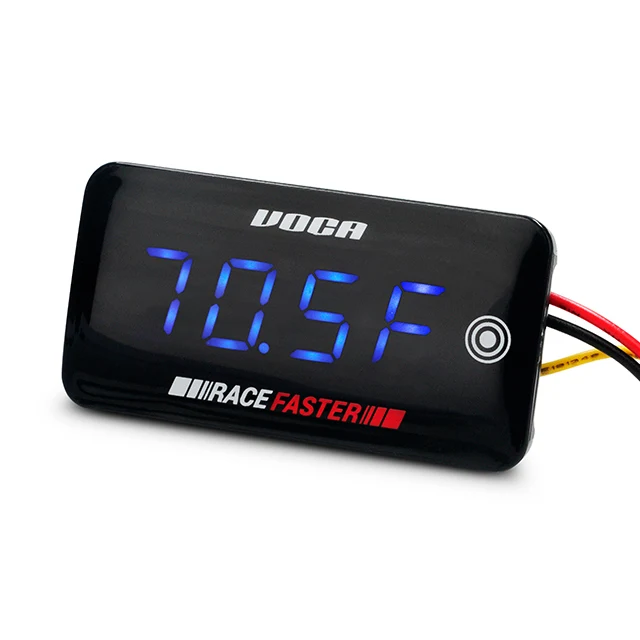 Marcador Temperatura y Voltaje Voca Racing RF Slim-Touch 0-120ºC / 8-18 V