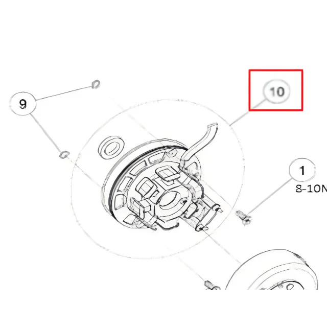 Stator encendido grande sin luces motor Daytona FDX