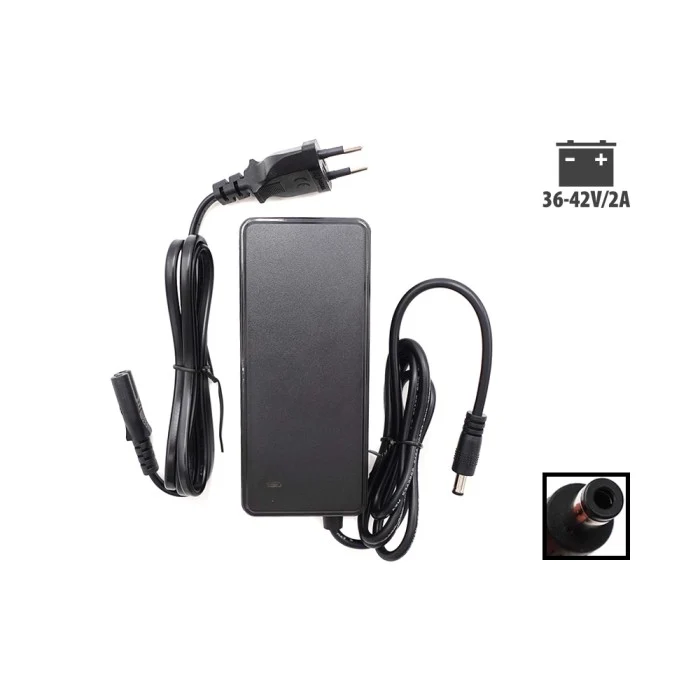 PACK Chargeur 36V ➡️ 42V / 2A (connecteur DC 5.5*2.5MM) Wispeed