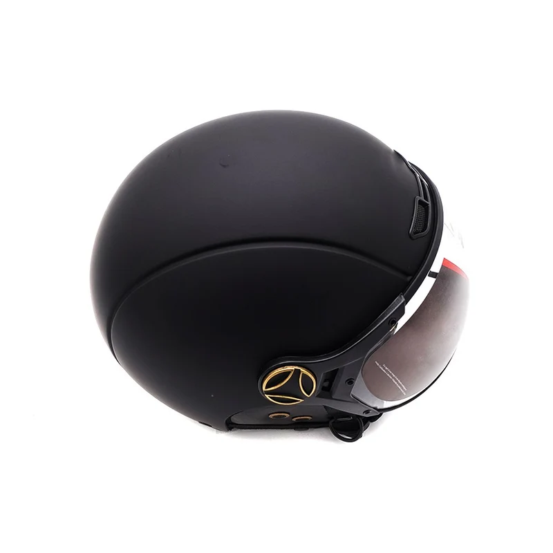 Casque JET noir mat (taille XS à XXL)