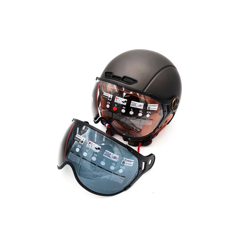 Casque JET Gris graphite Mat (taille XS à XXL)