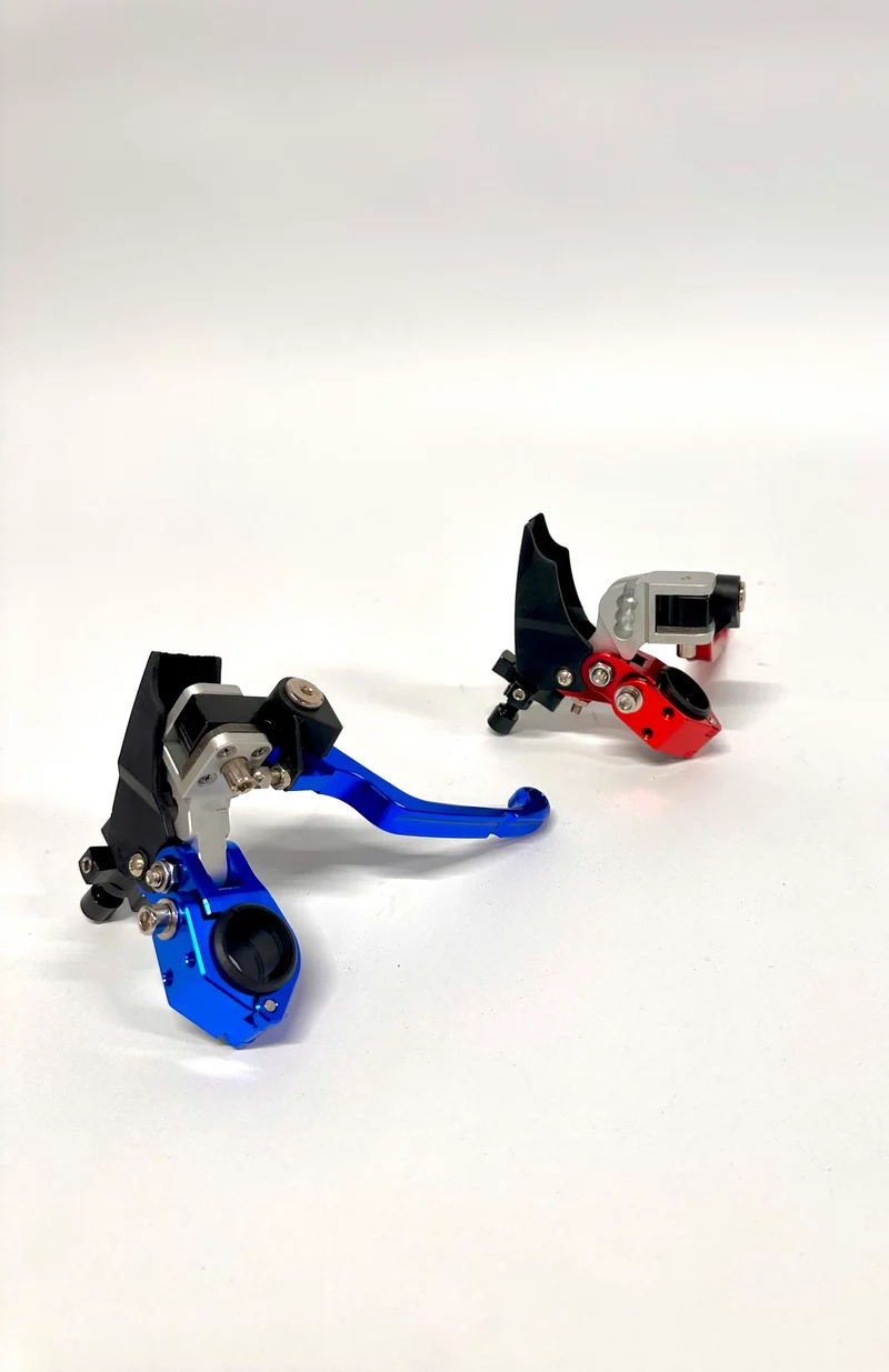 Levier d'embrayage HTM Racing – réglable, anti-chute, 3 coloris