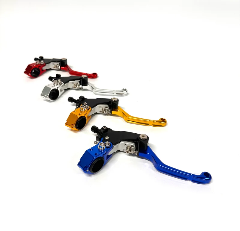 Levier d'embrayage HTM Racing – réglable, anti-chute, 3 coloris