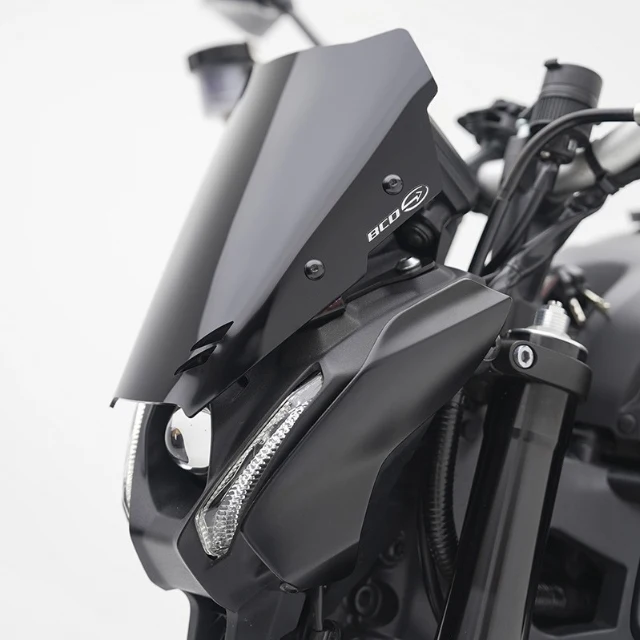 Cúpula Yamaha MT-09 desde 2021 BCD - Negro Brillo
