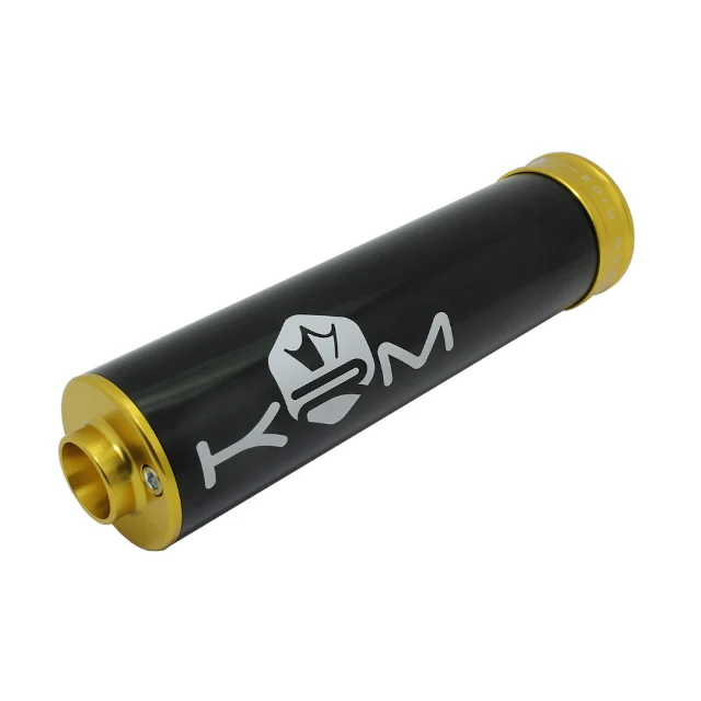 Silenciador escape KRM 90-110cc aluminio 19