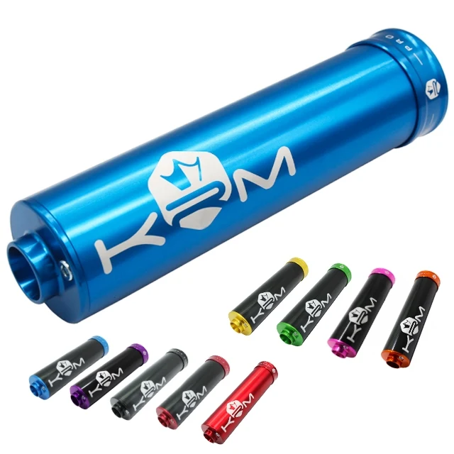 Silenciador escape KRM 90-110cc aluminio 19