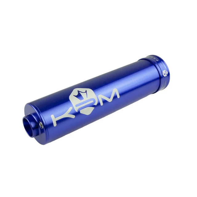 Silenciador escape KRM 90-110cc aluminio 19