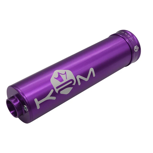 Silenciador escape KRM 90-110cc aluminio 19