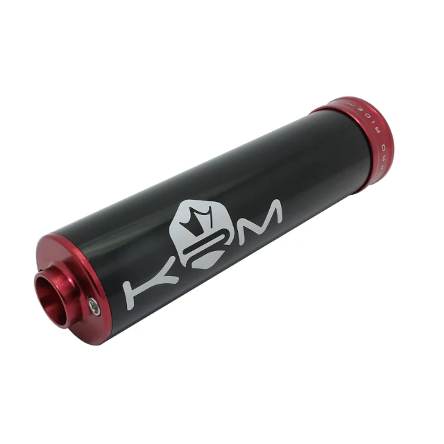 Silenciador escape KRM 70-90cc aluminio 19