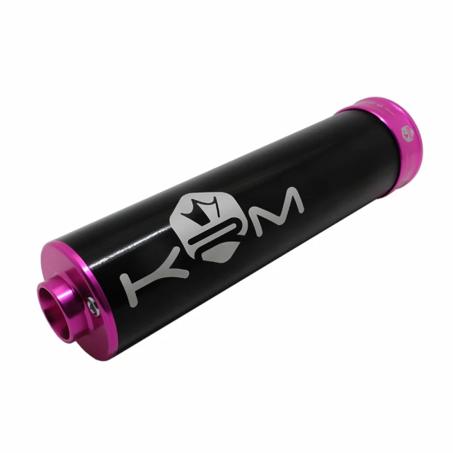 Silenciador escape KRM 70-90cc aluminio 19
