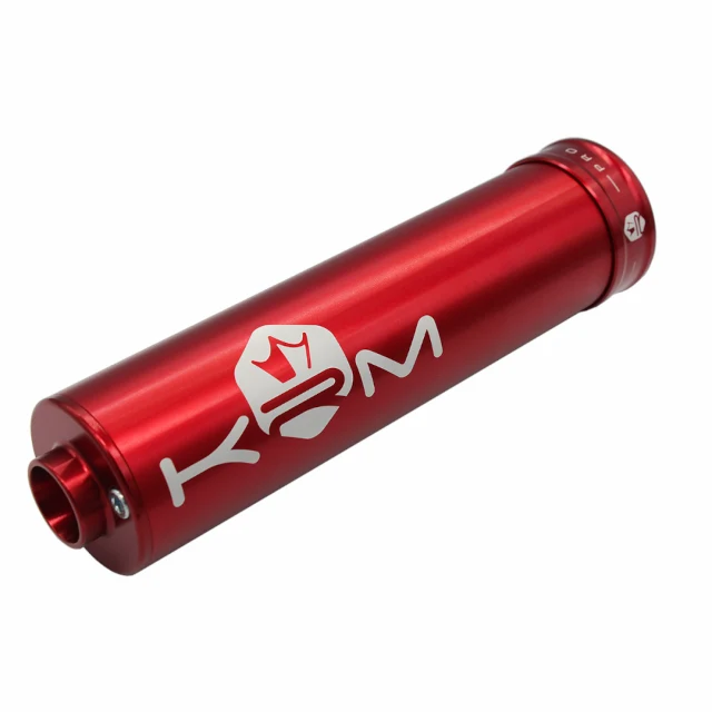 Silenciador escape KRM 70-90cc aluminio 19