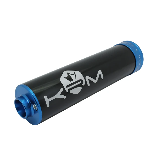 Silenciador escape KRM 70-90cc aluminio 19