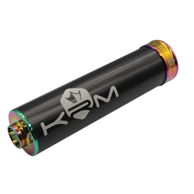Silenciador escape KRM 70-90cc aluminio 19