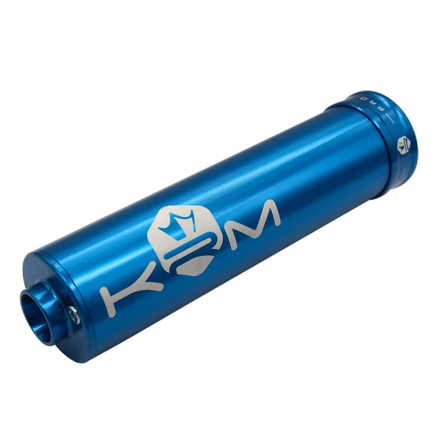 Silenciador 50-70cc aluminio KRM