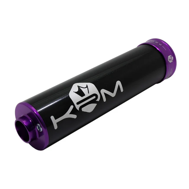 Silenciador 50-70cc aluminio KRM