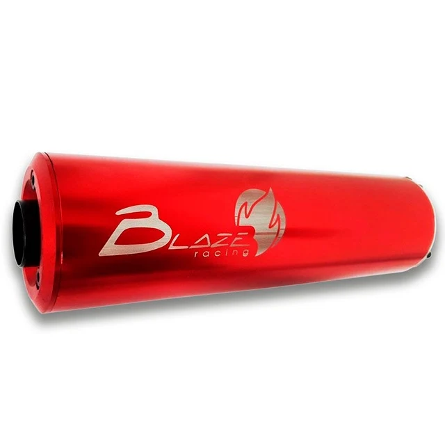 Silenciador de escape aluminio anodizado Blaze Racing
