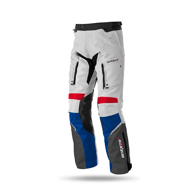 Pantalón invierno Unisex Seventy 70 SD-PT3S Touring gris oscuro-rojo-azul